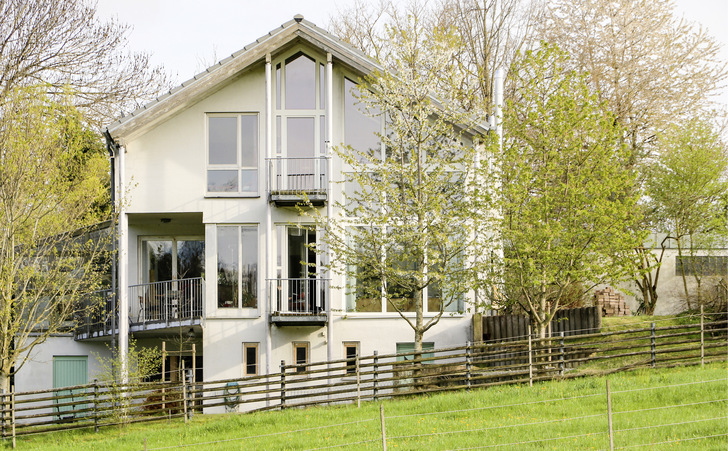 Das Gebäude nach der ­Sanierung…