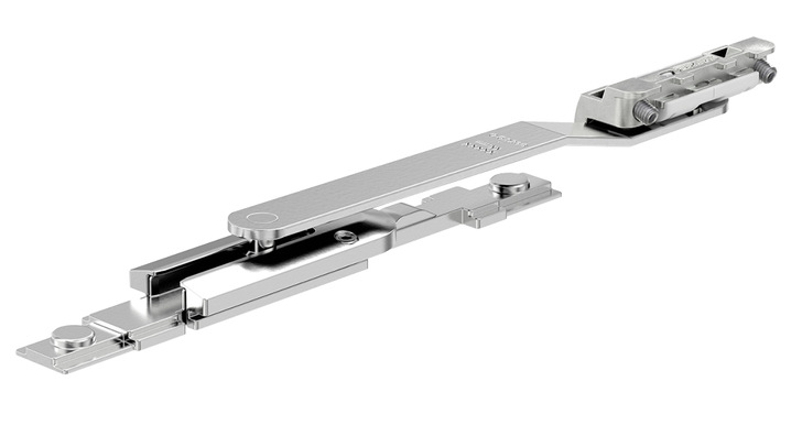 Nur ­eine Ausführung des Öffnungsbegrenzers ermöglicht die ­Verwendung in allen Profilen mit ­Euronut.