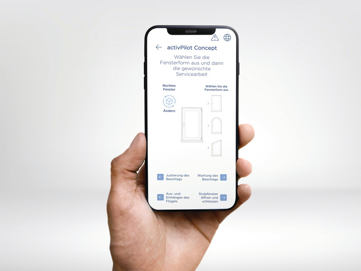 Winkhaus entwickelte eine App für Fensterprofis, die das Handling in der Praxis erklärt. - © Winkhaus
