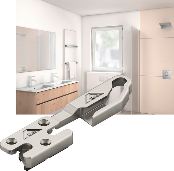 Komfortable und RC 2-­sichere Kippfenster auch im Bad: Die TiltSafe-Funktion bei ­Roto NX deckt  ein breites Anwendungsfeld in privaten, gewerb­lichen und öffentlichen Objekten ab, ­eignet sich für alle Rahmenmaterialien und erzielt bei ­geschlossenen Elementen sogar RC 3-Niveau.