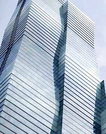 Der Vista Tower in Chicago war eines ﻿der ersten ­Gebäude der Welt, das mit einer individuellen ­Glasbeschichtung (Coating on Demand) von AGC ­Interpane ausgestattet wurde. - © Foto: AGC Interpane
