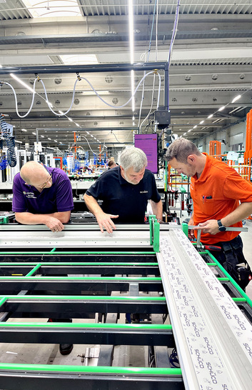 Gemeinsam mit Schüco hat Ventana bereits im Juli die erste EasySlide im gebaut.
