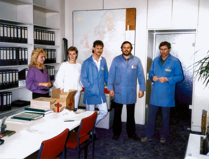 Das Service-Team der ersten Stunde