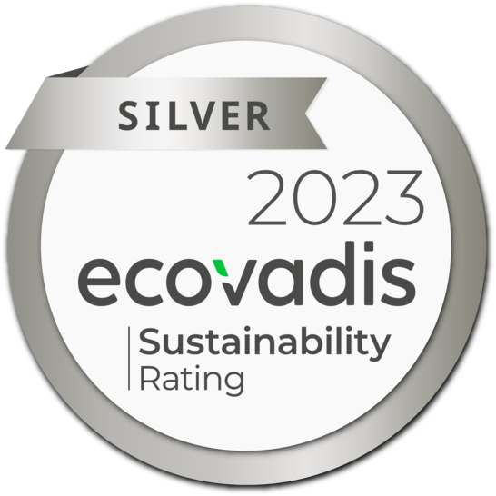 EcoVadis zeichnet Otto-Chemie mit der Silber-Medaille aus. - © EcoVadis
