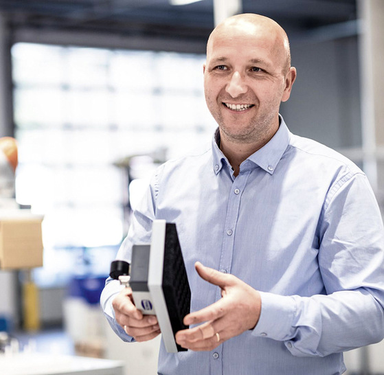 Bostjan Fortuna leitet als Geschäftsführer die neue Schmalz Niederlassung in Slowenien.