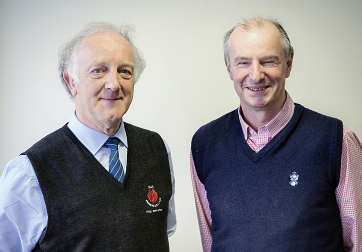 Nicholas Cunningham (l.) und ­Hamish Ogilvie führen Ravensby Glass.