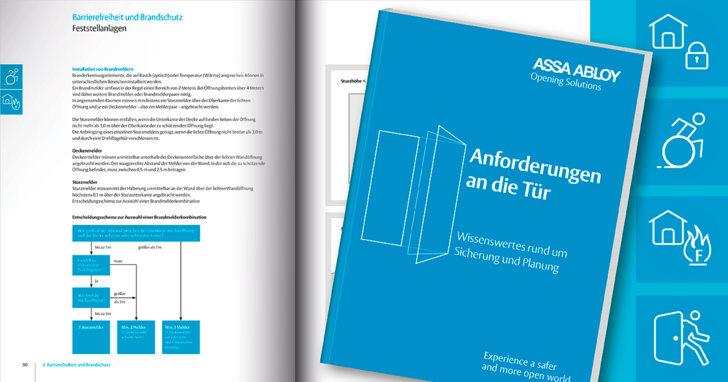 In „Anforderungen an die Tür“ finden Errichter, Architekturschaffende, professionelle Gebäudebetreiber und Planende einen umfassenden Überblick über die Absicherung der Tür in Theorie und Praxis. - © ASSA ABLOY Sicherheitstechnik GmbH
