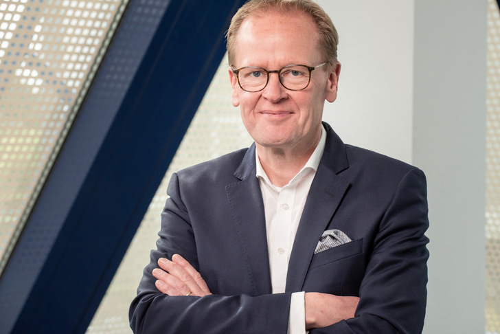 Jochen Grönegräs, Geschäftsführer des Bundesverband Flachglas