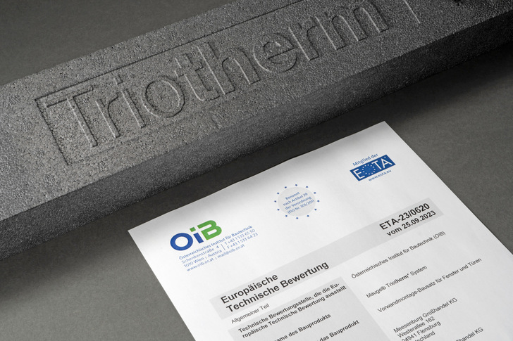 Triotherm+ kann nun mit einem allgemein anerkannten Nachweis zur technischen Anwendbarkeit im Sinne der Bauproduktenverordnung seine Leistungsfähigkeit dokumentieren. - © Meesenburg
