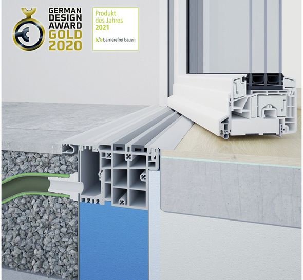 Die Top-Entwicklung aus dem Haus Alumat: Die Ausführung MFAT 10 PH für Holz-, als MFAT 20 PH für Kunststoff- und Aluminium-Außentüren. 
