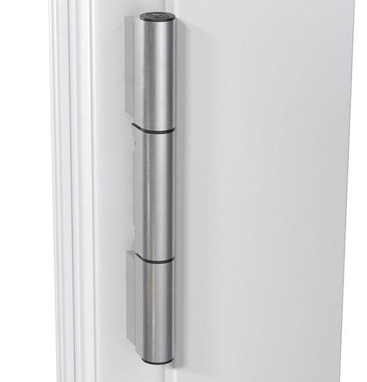 Die neue Oberfläche von Dr. Hahn: Von matt geschliffenem Edelstahl kaum zu unterscheiden.