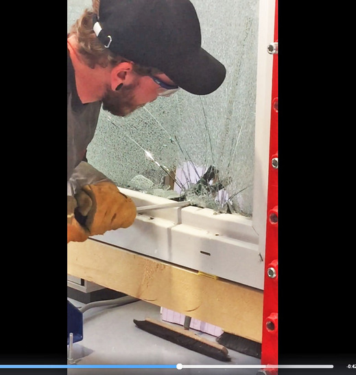  Unser Facebook-Hit des Jahres 2019: Ein Mitschnitt eines simulierten RC2-Einbruchsversuches am Maco-Prüfzentrum  in Salzburg. 