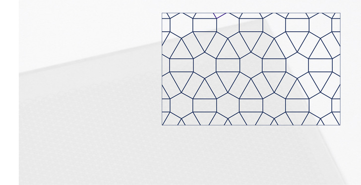 Der teilweise Abtrag der Beschichtung auf dem Glas ­ermöglicht den vollem ­Mobilfunk- und Datenempfang.