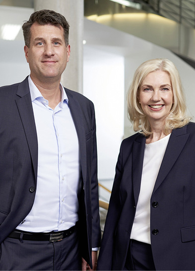 Matthias Mager und Silke Stehr sind das neue Geschäftsführenden-Duo bei Velux Deutschland. - © Foto: Velux
