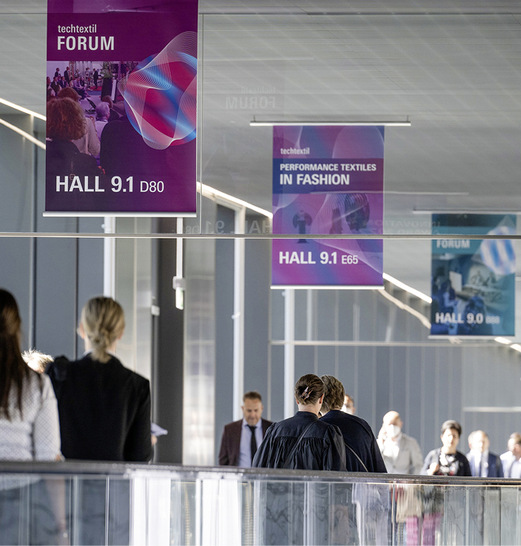 Zum Econogy Angebot der Techtextil gehört der ­Econogy Finder. Das Verzeichnis listet zertifizierte ­Anbieter von nachhaltigen Produkten. So können ­Besucher diese direkt ansteuern.