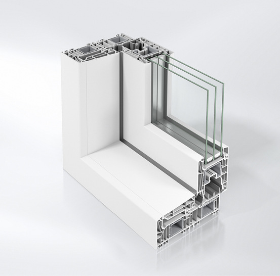 Innovatives Schiebesystem für den Bau von Fenstern und Türen inklusive der Möglichkeit einer gesicherten Spaltlüftung mit Abstellweite von 6 mm. - © Foto: Schüco
