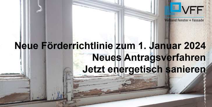  Seit 1. Januar 2024 gilt die neue Förderrichtlinie für die BEG Zuschussförderung. 