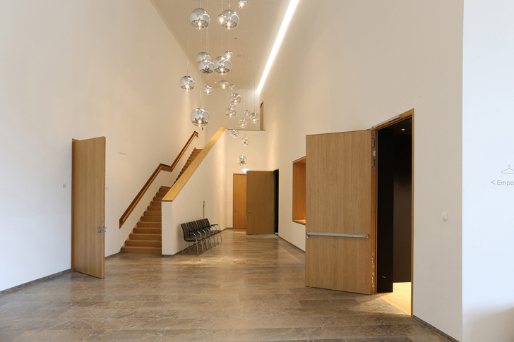 Neuform-Türen erfüllen in der Tauberphilharmonie Weikersheim alle Anforderungen an Flucht-, Brand-, Rauch- und Schallschutz. 