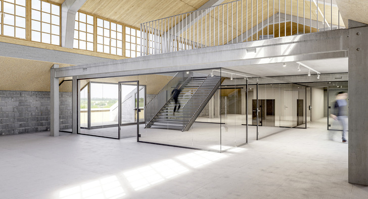 Grenzenlose Einsatzmöglichkeiten, ­Uniquin passt sich der 
 Architektur an und schafft so Offenheit und Transparenz. - © Foto: Dorma-Glas
