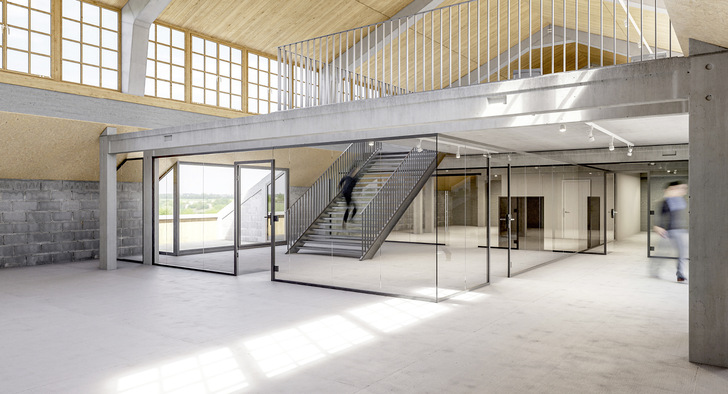  Grenzenlose Einsatzmöglichkeiten, ­Uniquin passt sich der 
 Architektur an und schafft so Offenheit und Transparenz.