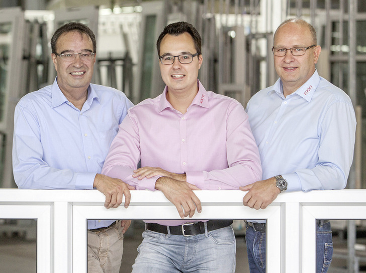  Friedrich Kochs mit seinem Sohn Daniel und André Kochs