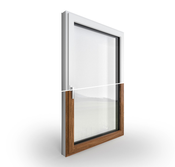  Die neue Digitaldruck-Technologie am Fenster gibt klassischen Kunststofffenstern ein völlig neues Erscheinungsbild.