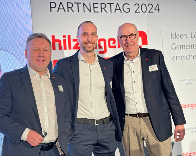 v.l.: Martin Kurzka, Armin Hilzinger und Helmut Hilzinger - © Daniel Mund / GW
