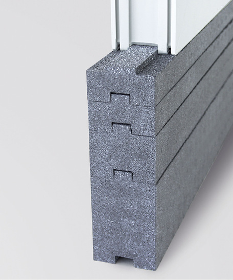  Flexibles Unterbauprofil für den Höhenausgleich bodentiefer Elemente