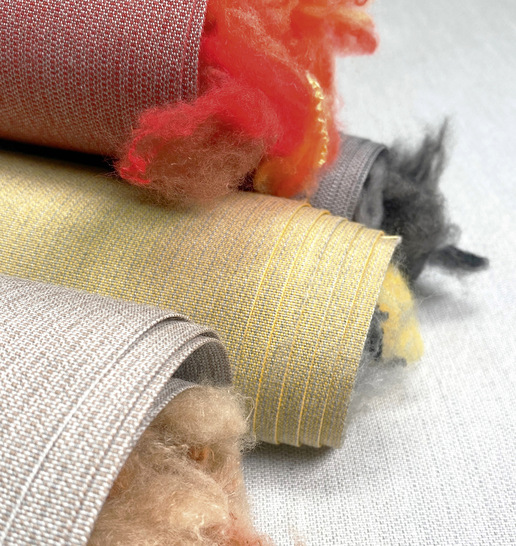  Dank des raffinierten Dessins aus der Hand der Chef-Designerin ­Cornelia Pongritz kann eine konstante Farbdarstellung für erhebliche Mengen garantiert werden.