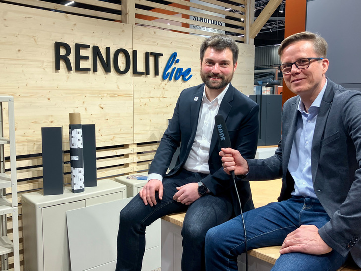  David Sagerer im Messe-Talk mit GW-Chefredakteur Daniel Mund