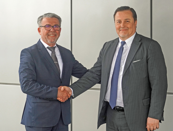  Nebojsa Wosel (l.) folgt auf Paolo F. Bianchi, der sein Amt als Vorstand niedergelegt hat.