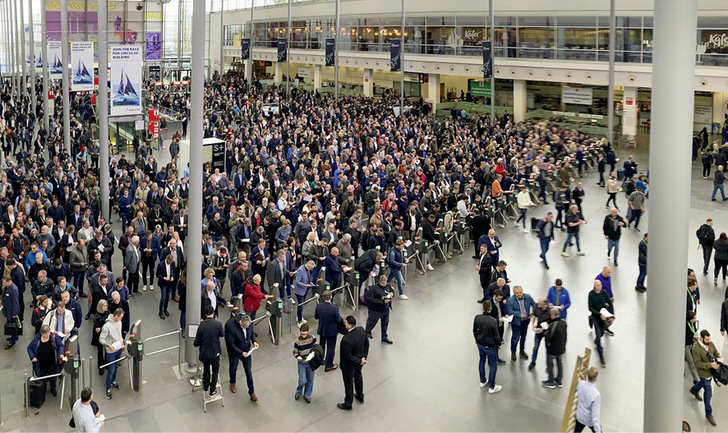 Die BAU23 war die erste Großmesse nach den Corona-Ausfällen. - © Foto: Daniel Mund / GW
