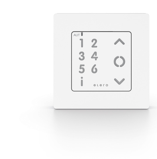  Die intuitiv und einfach zu programmierenden Mini-, Wand- und Handsender sind in zwei eleganten Farben – Weiß und ­Silber – erhältlich und verfügen über eine magnetische Wandhalterung zur einfachen Montage.