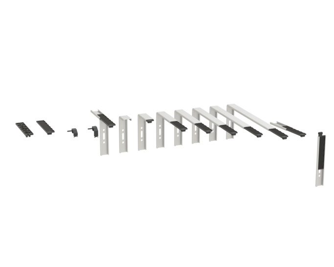 Vielfalt der Fensterbankhalter-Serie HS 500