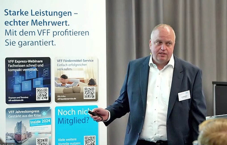  Jörg Flasdieck von Heinze auf der VFF Fachtagung Statistik und Markt am 29.04.