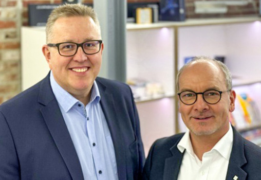 Neue Doppelspitze im Vertrieb: Stephan Schreier-Perl (li.) und Thomas Filthuth. - © Foto: ECO Schulte
