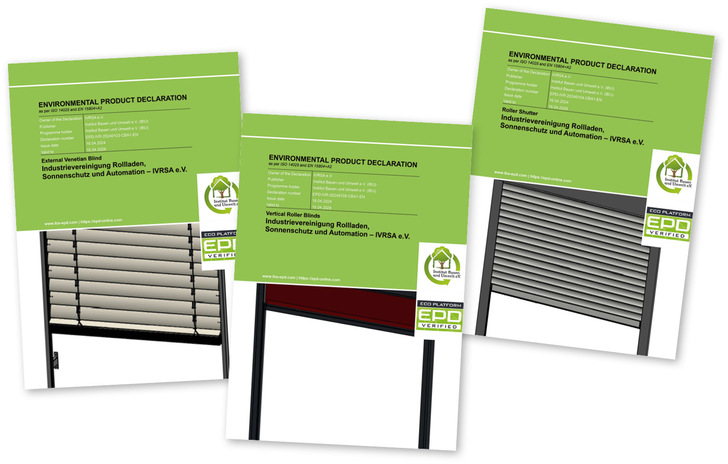  Am 16.04.2024 wurden die EPDs in der IBU Datenbank veröffentlicht. 