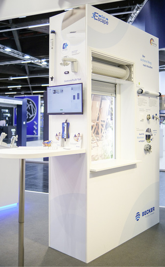  Viele Produktneuheiten und Innovationen erwarteten die Besucher des Messestands.