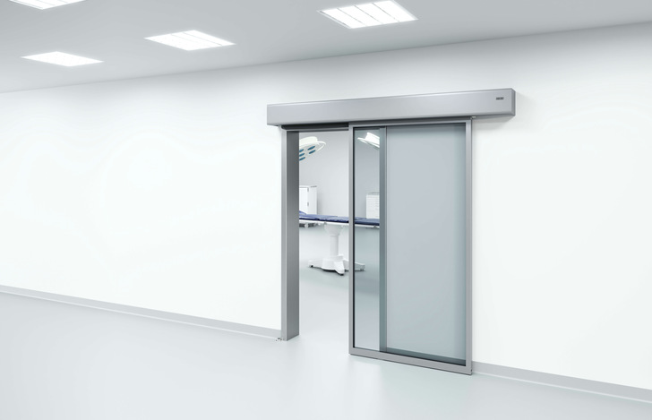 Das Geze MCRdrive wurde speziell für den Einsatz in Gebäudebereichen mit hermetischen Luftdichtigkeitsanforderungen konzipiert.