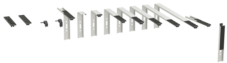  Vielfalt der Fensterbankhalter-Serie HS 500