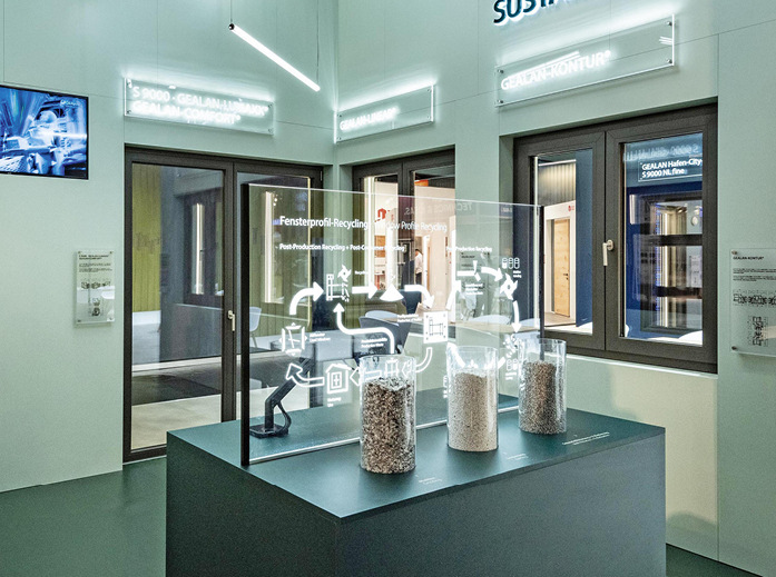 Der Sustainability-Kubus auf der Frontale war nicht an einzelne Zielgruppen gerichtet, sondern zeigte nachhaltige Lösungen, die die ganze Branche inspirieren sollen.