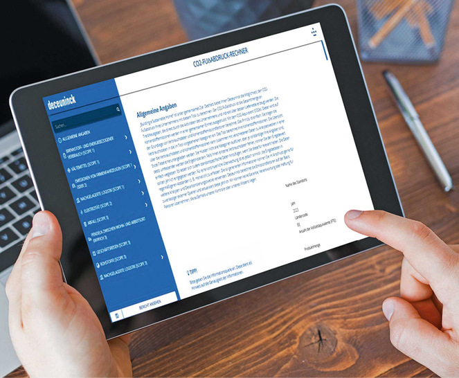 Mit dem neuen CO2-Fußabdruck-Rechner unterstützt Deceuninck ­seine Partner bei der Emissionskalkulation.