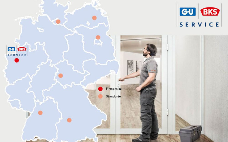 Die GU BKS Service GmbH und GU Automatic GmbH verfügen zusammen mit knapp 250 eigenen Mitarbeitern sowie rund 30 Partnerunternehmen über ein starkes, bundesweit tätiges Netzwerk an Dienstleistungen.