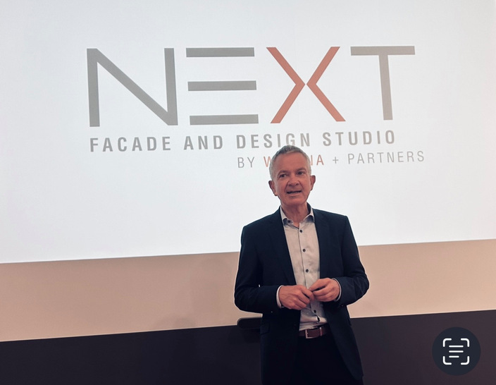 Christian Mettlach, der Leiter des Next Studios eröffnete die Veranstaltung