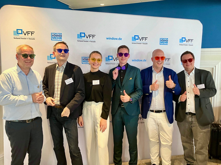 Die Gestalter der VFF-Fachtagung (v.l.): Frank Lange, Jon Christoph Berndt, Uljana Veresokin, Florian Arndt, Frank A. Künneke, Felix Ernst.