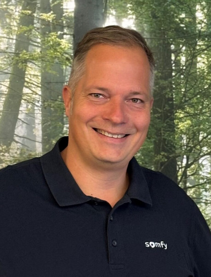 ­Nikolas Bransch hat zum 1. Oktober die Position als Gesamtvertriebsleiter bei Somfy Deutschland übernommen