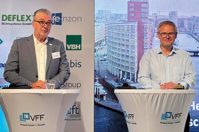 Erfolgreiches Zusammenspiel: Verbandspräsident ­Helmut Meeth und VFF Geschäftsführer Frank Lange