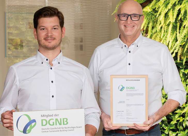 Johannes Kohler, Leiter Produktmanagement und Andreas Lange, Leiter Produkt- und Anwendungstechnik bei ISO-Chemie