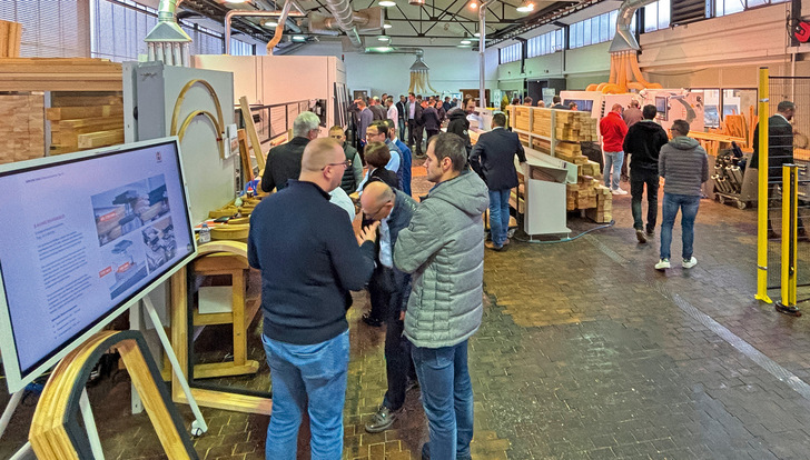 Viele internationale Besucher sind zum CNC-Forum von Weinig gekommen.