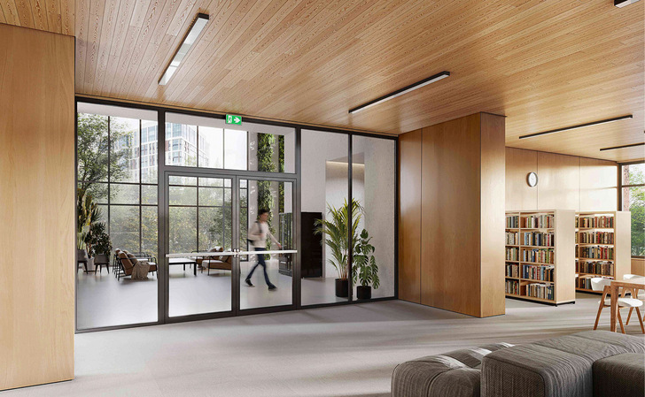 Im Mittelpunkt bei Vetrotech steht das neue Brandschutzglas ­Contraflam One.